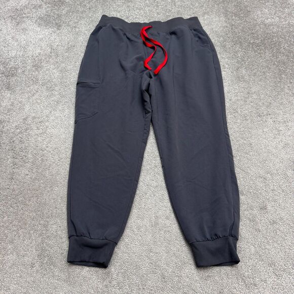 Figs Pants - FIGS Technical Collection Zamora Cargo Jogger Scrub Pants Womens XL Gray Medical